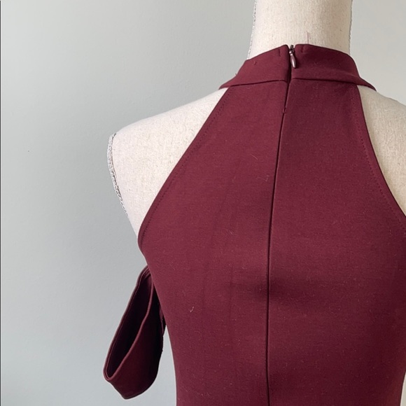 Akira burgundy dress size Medium . - Picture 5 of 7